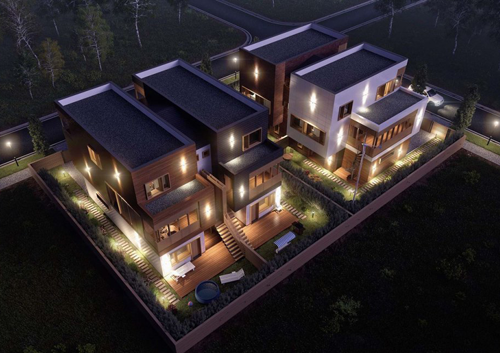 建筑設(shè)計|歐式簡約風(fēng)格的住房設(shè)計