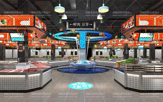 農(nóng)貿(mào)市場建筑設(shè)計(jì)的實(shí)用性與美觀性